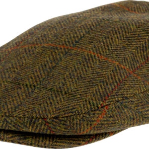 Jack Pyke Wool Blend Flat Cap Tweed Brown
