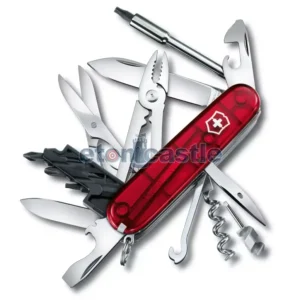 Cybertool M - Red Transparent scales